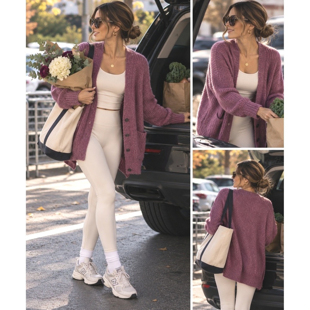Free People alpaca blend long cardigan fall color cozy coverup lounge layer med